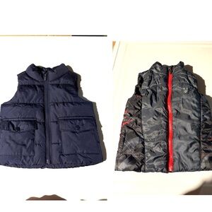 (2) Boys Puffer Vests